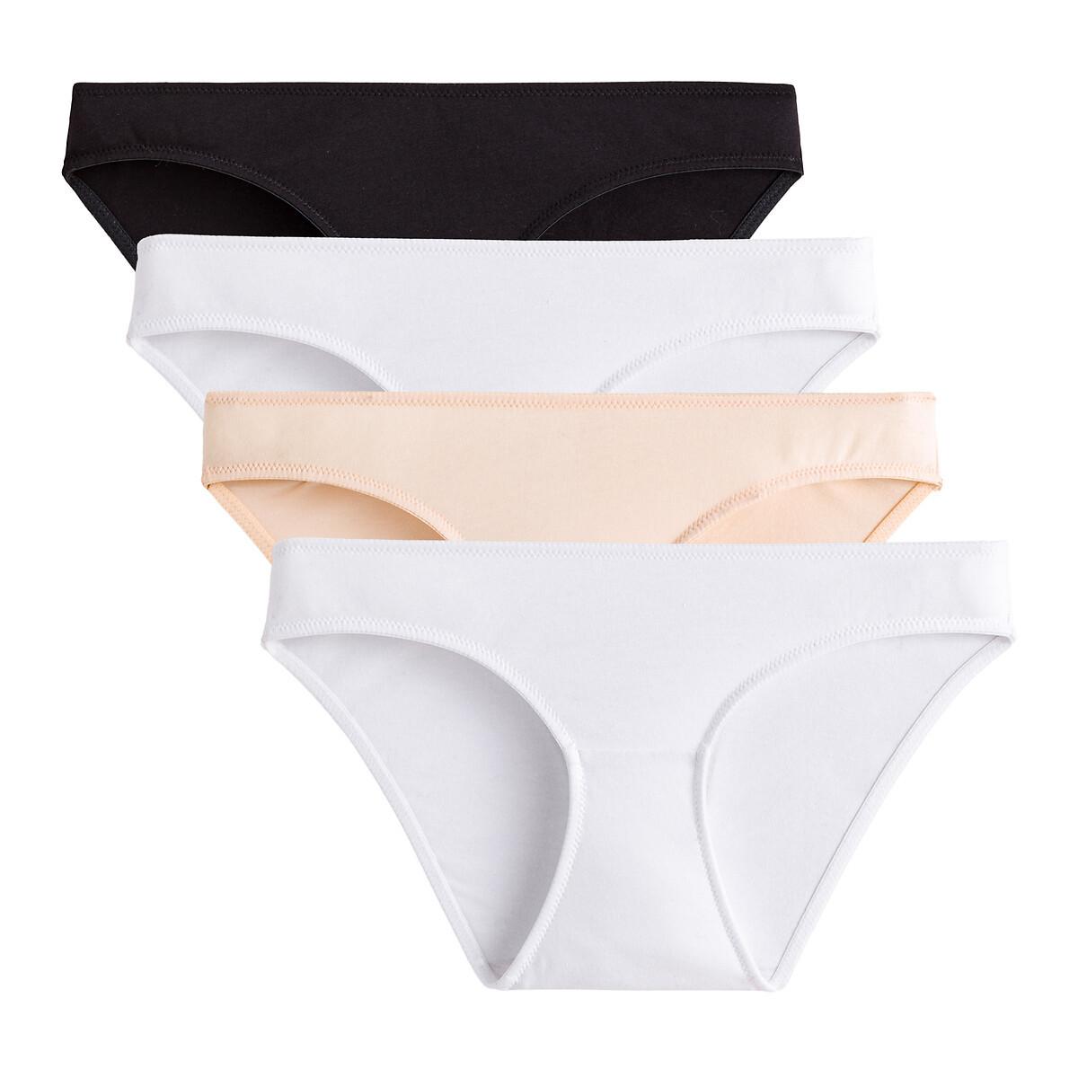 La Redoute Collections 4er-Pack Slips für die Schwangerschaft