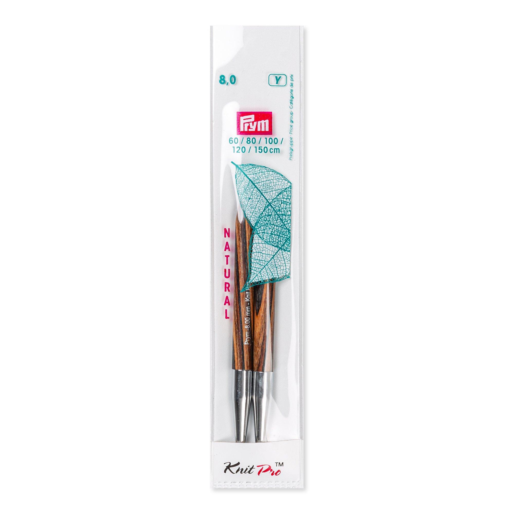 Prym Stricknadelspitzen KnitPro Natural