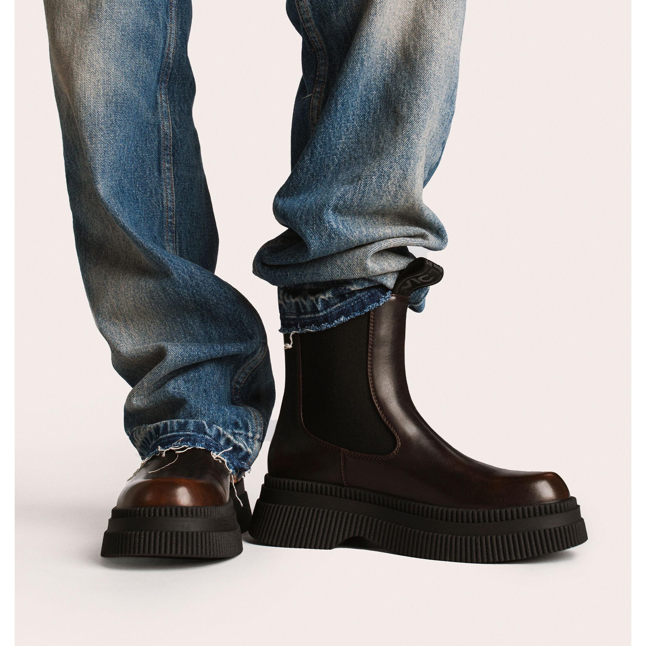 Victoria damen stiefeletten dublin chelsea efecto piel