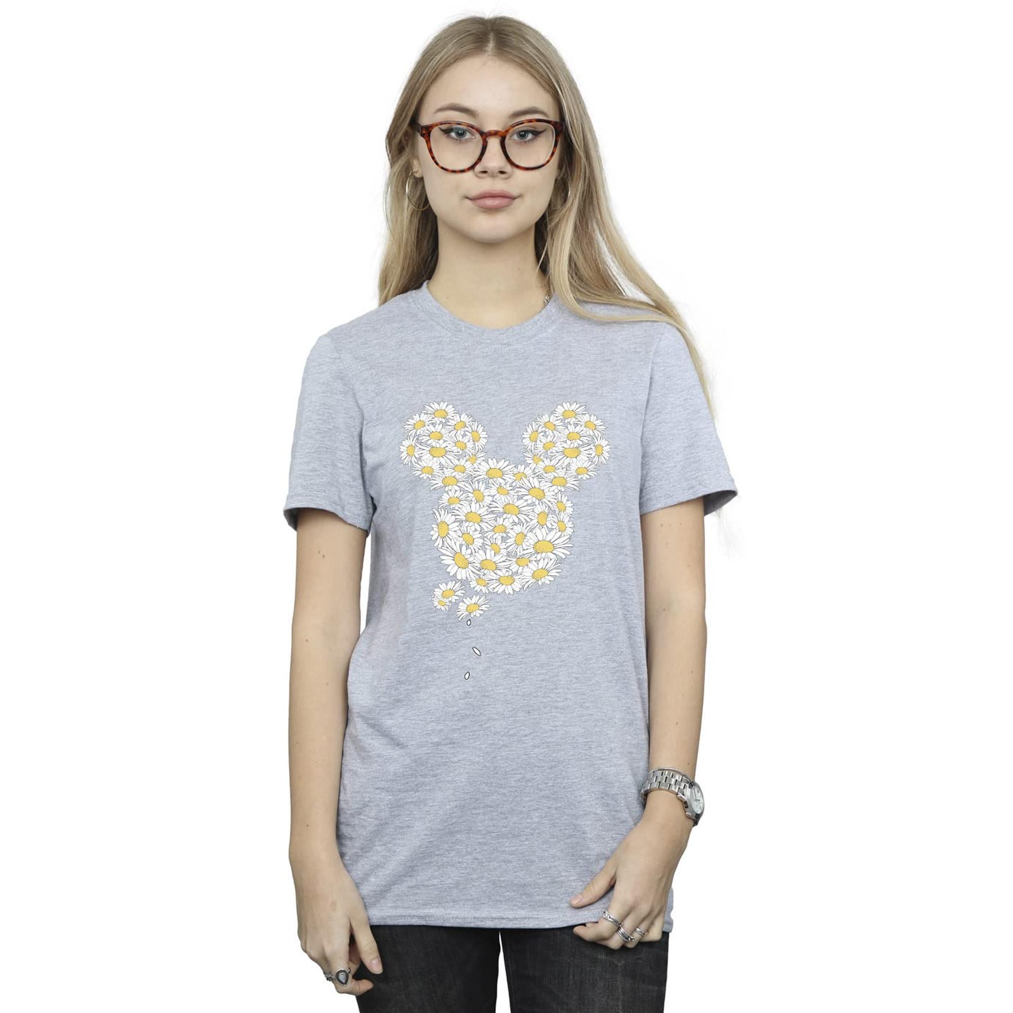 MICKEY MOUSE Daisy Kopf Print T-Shirt