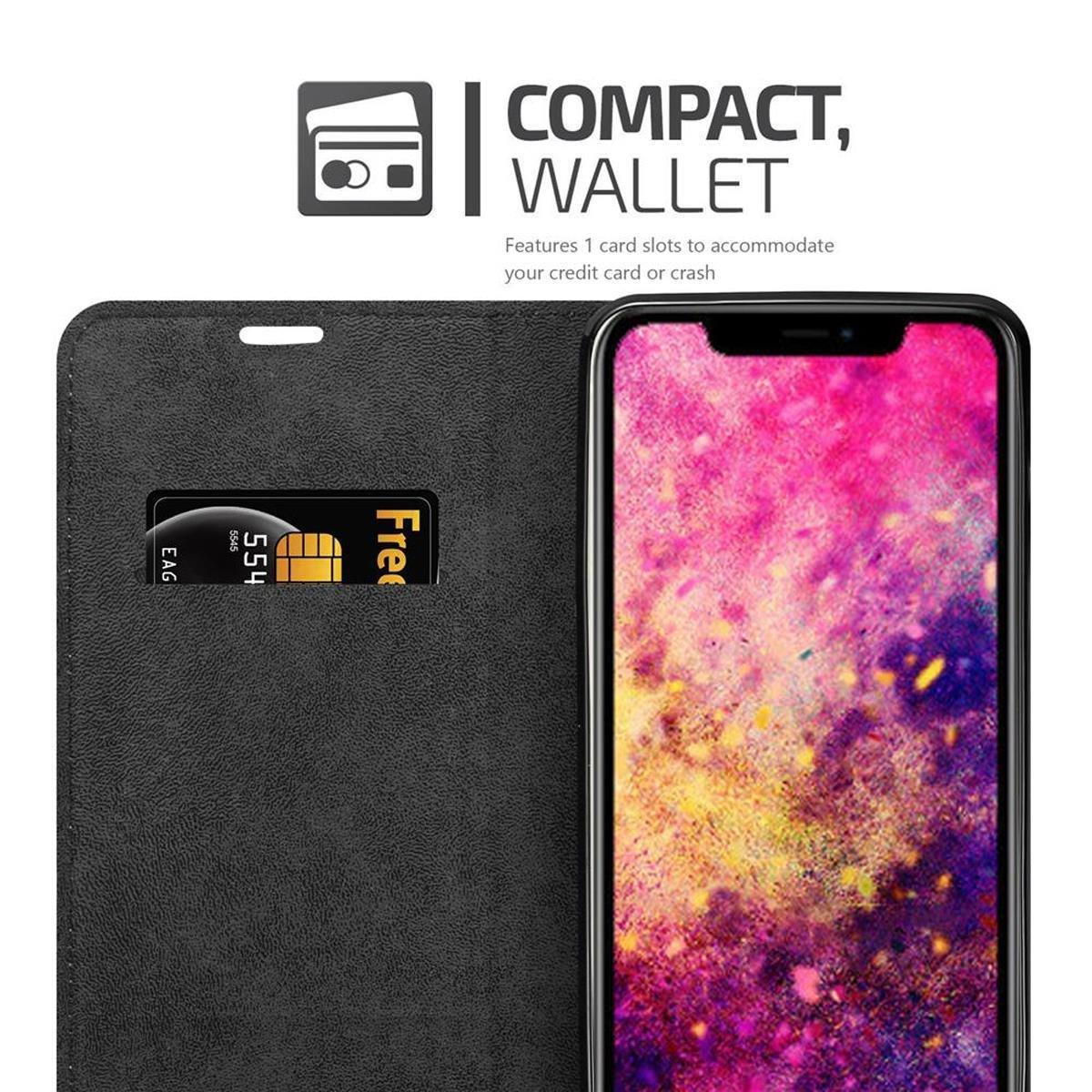 Cadorabo Hülle für Apple iPhone 12 PRO MAX Magnetverschluss, Kartenfach