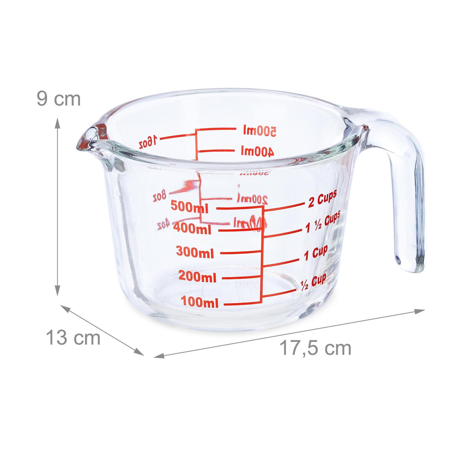 B2X Glasmessbecher 500 ml