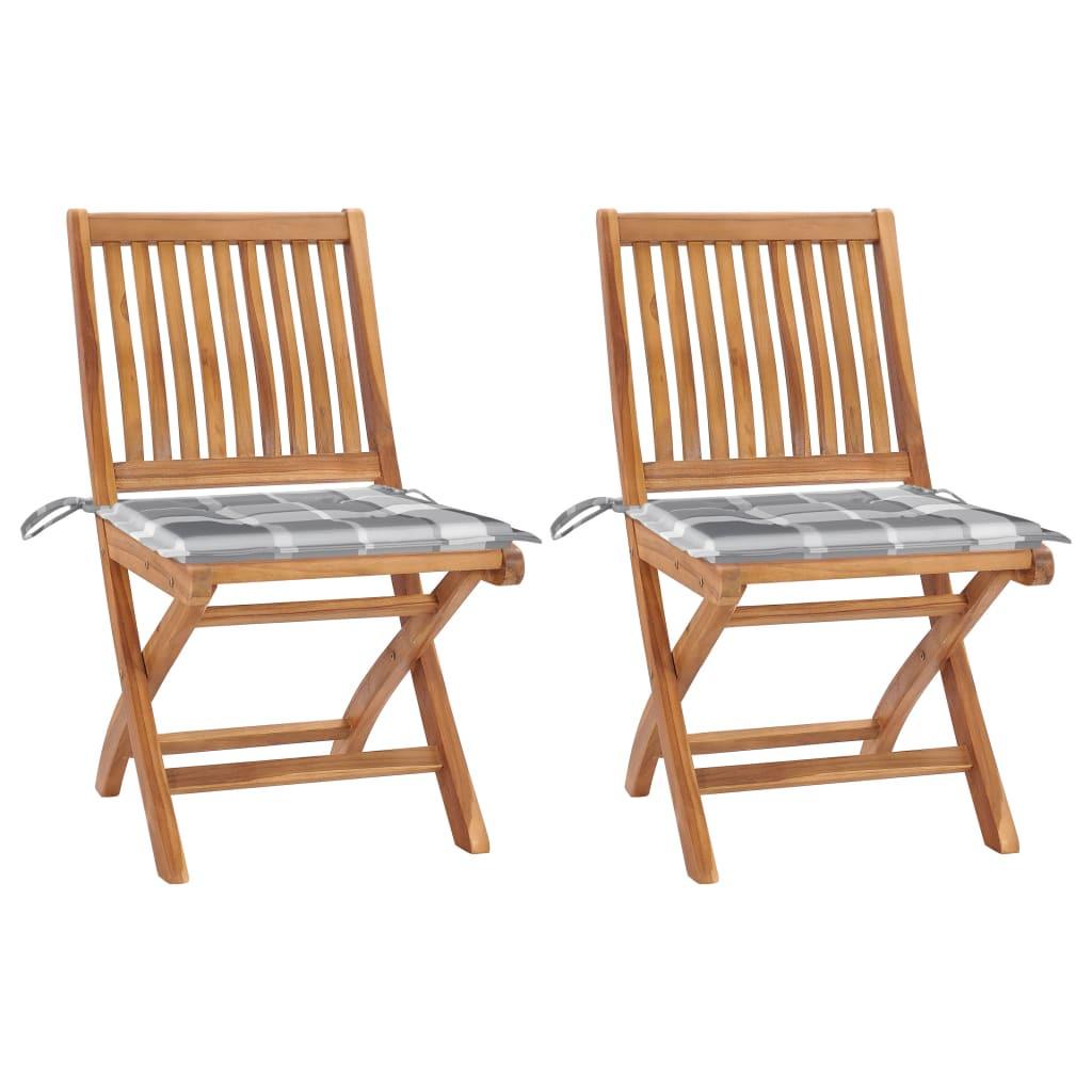 VidaXL Gartenstuhl teak