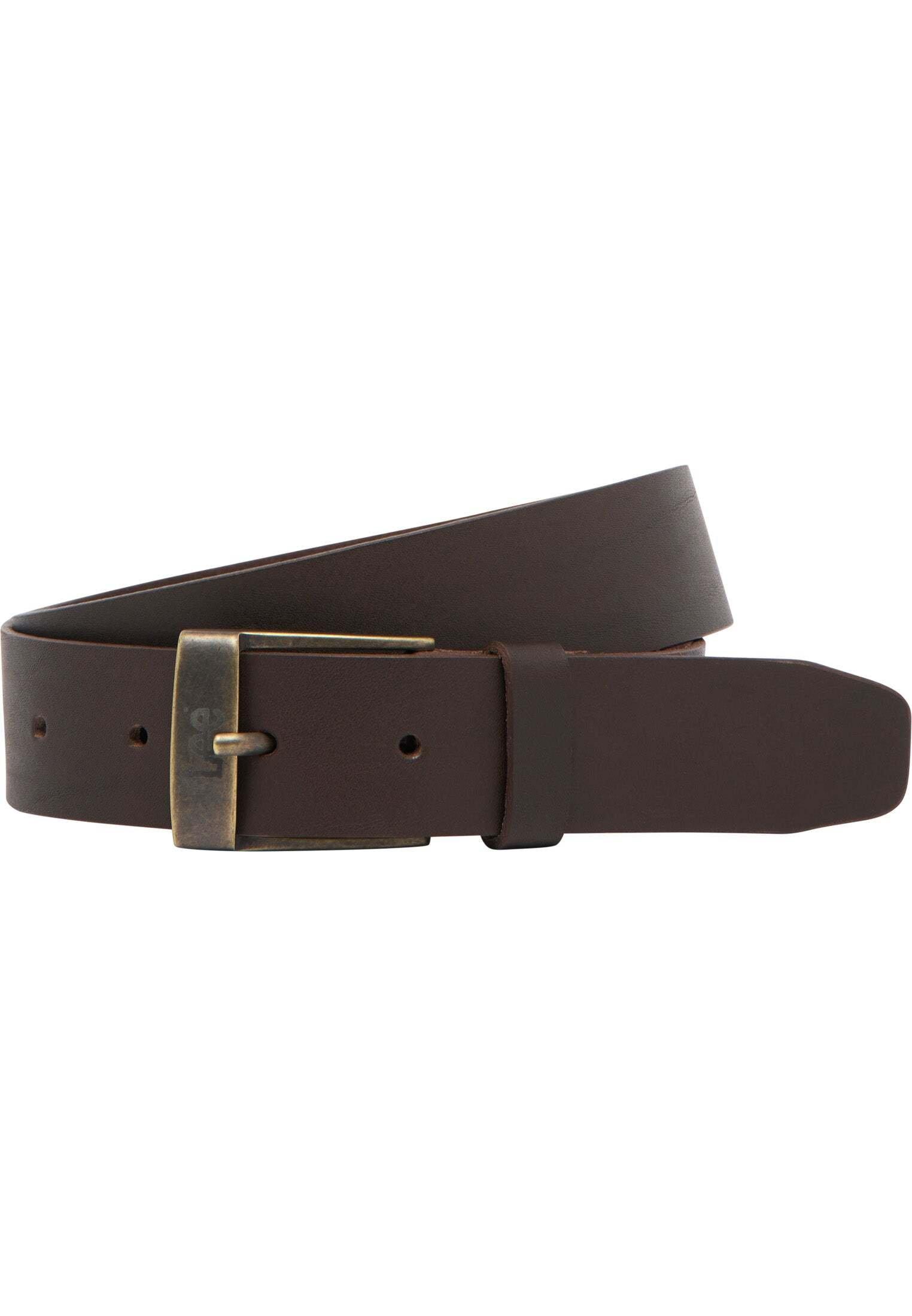 Lee Gürtel Leather Belt Logo Buckle