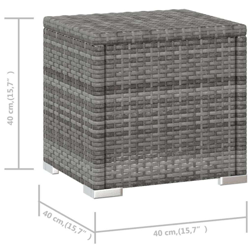VidaXL Sonnenliege poly-rattan