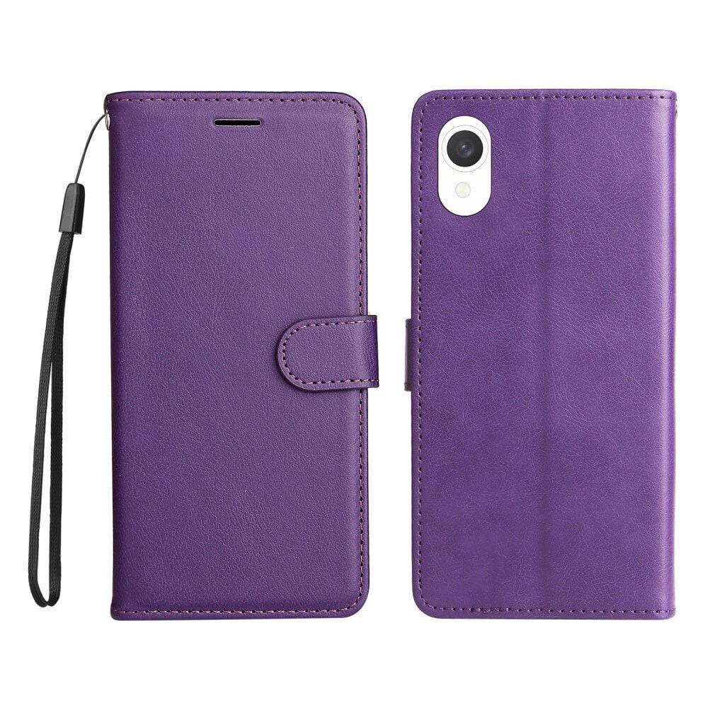 Cover-Discount Galaxy A23e - Leder Etui Hülle