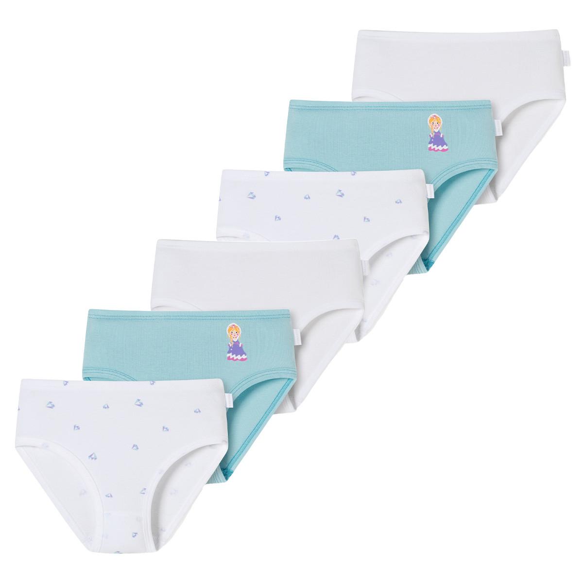 Schiesser 6er Pack Feinripp Organic Cotton - Hüftslip