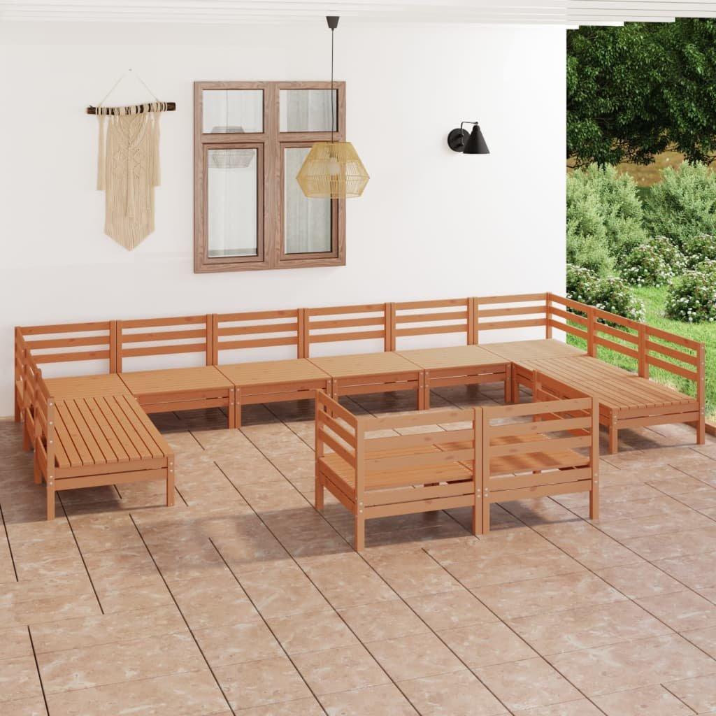 VidaXL Gartenmöbel set kiefernholz