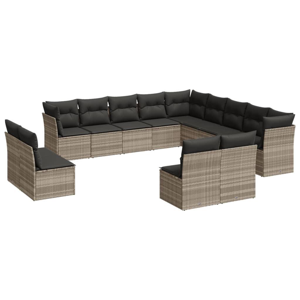 VidaXL Garten sofagarnitur poly-rattan