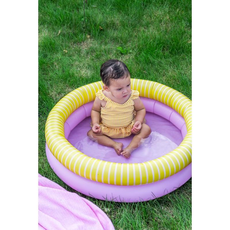 Quut Dippy, Inflatable pool (Ø 80cm) - Banana pink