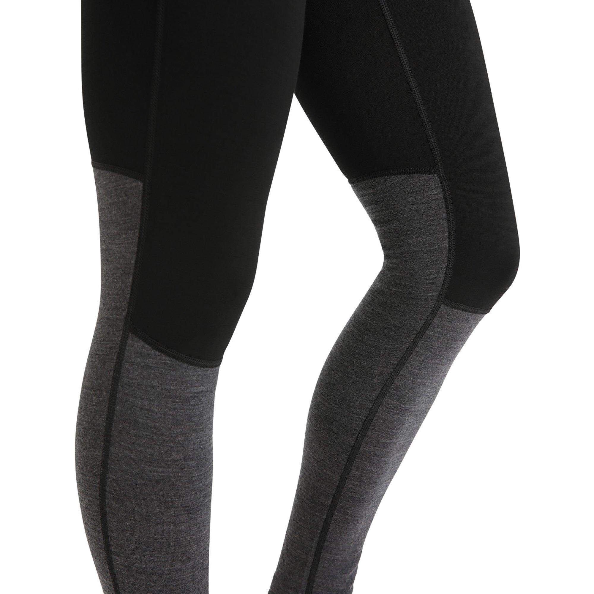 Icebreaker Women Merino 200 ZoneKnit™ Leggings Thermo-Tights, lang