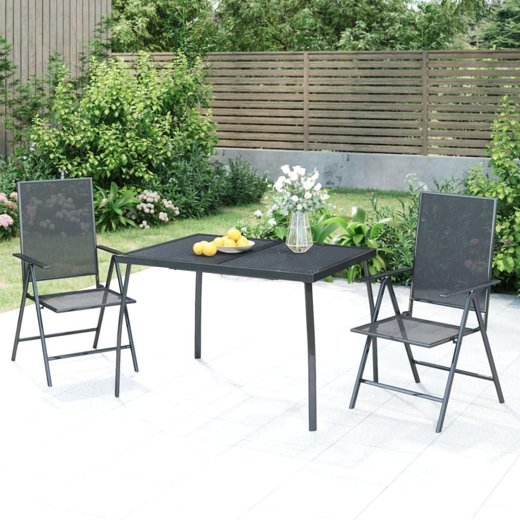 VidaXL Garten-essgruppe stahl