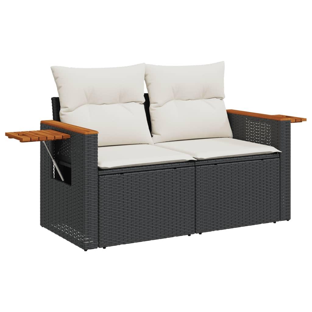 VidaXL Garten sofagarnitur poly-rattan
