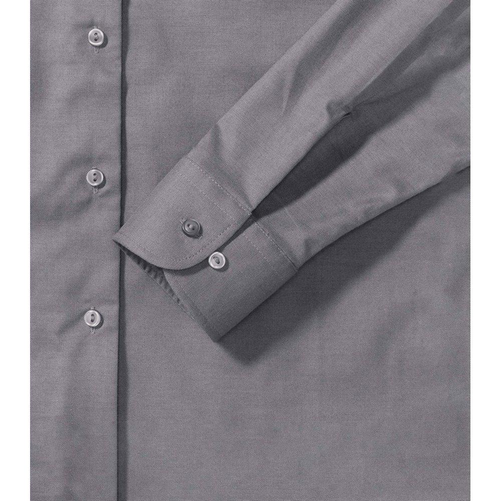 Russell Easy Care Oxford Langarmbluse