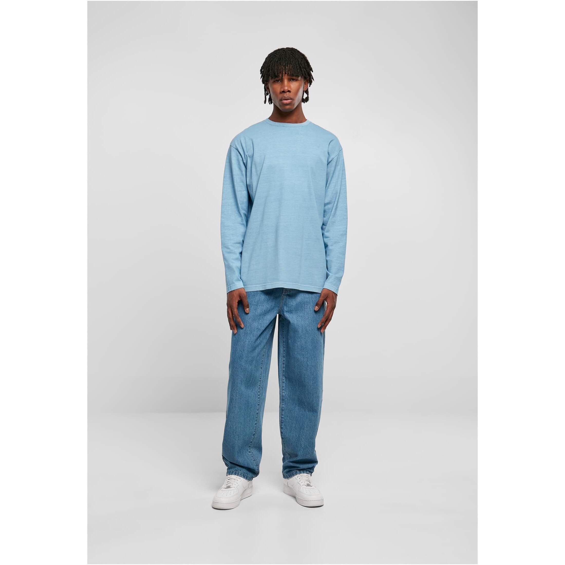 URBAN CLASSICS Garment Dye Dickes Oversize Langarmshirt