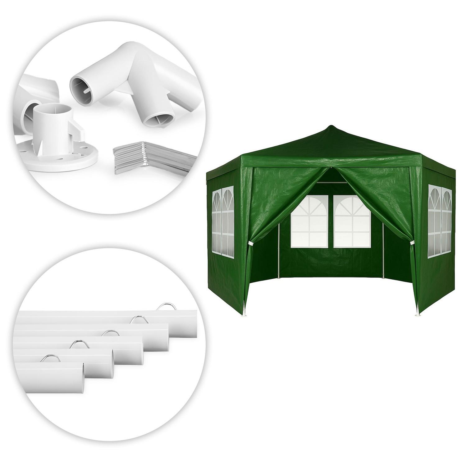 Northio Garden Trade Pavillonzelt mit Fenstern