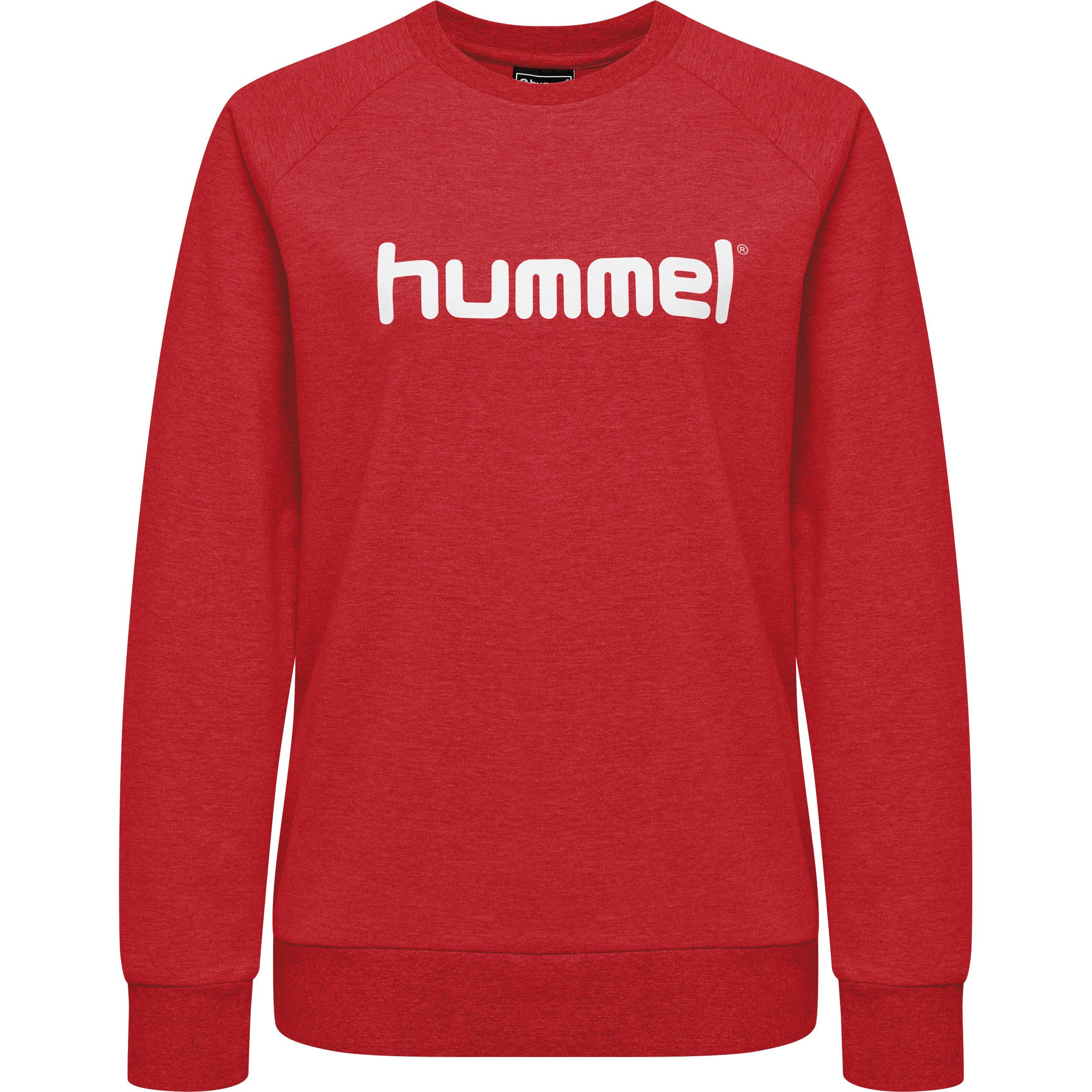 Hummel weathirt damen cotton logo