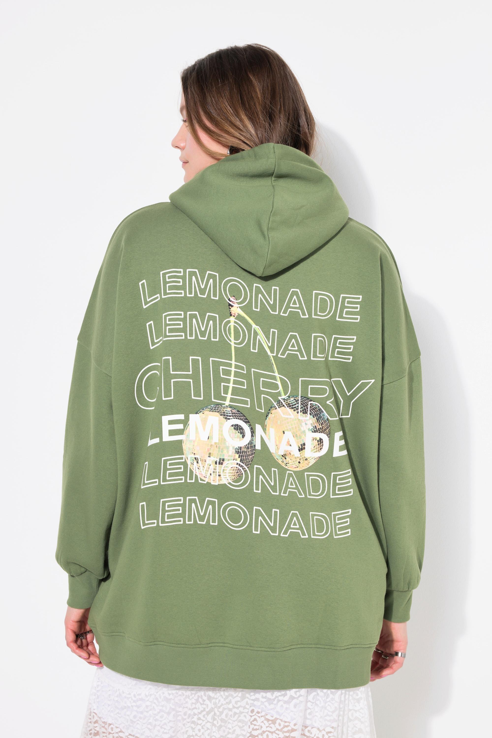 Studio Untold Hoodie, oversized, Lemonade-Print, Kapuze