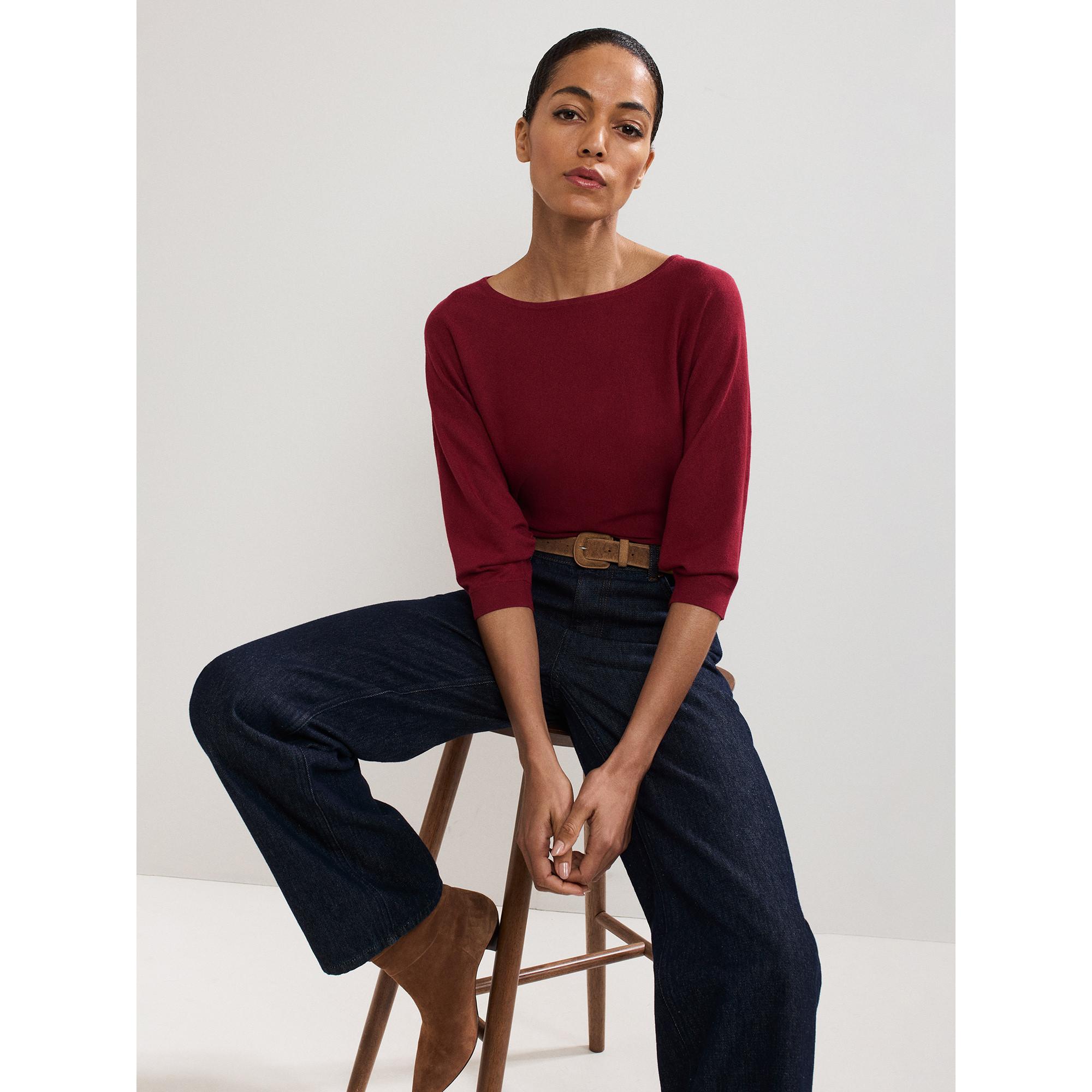 Phase Eight Draped Sleeve Top