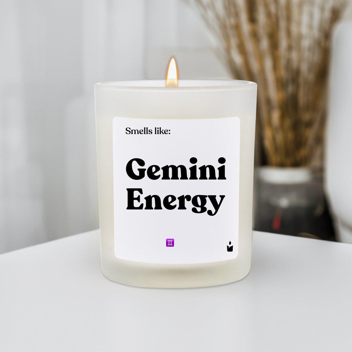 CandleHand Duftkerze Woody Smells like: Gemini Energy