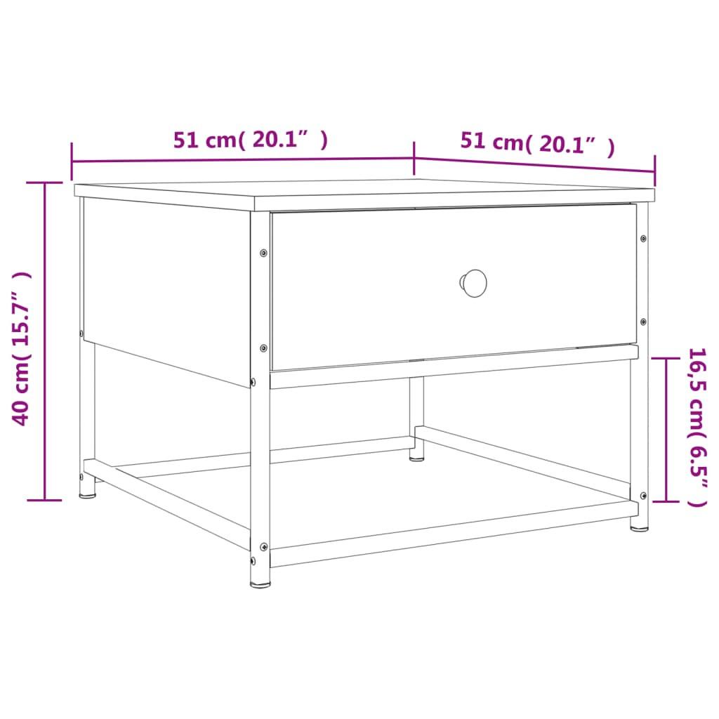 VidaXL Couchtisch holzwerkstoff