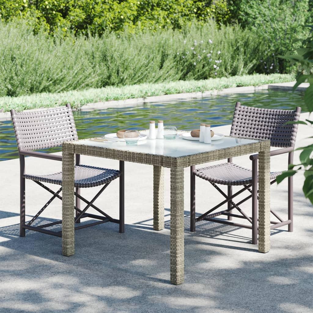 VidaXL Gartentisch poly-rattan