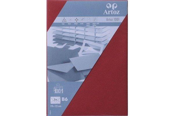 Artoz ARTOZ Couverts 1001 B6 100g, weinrot 5 Stück