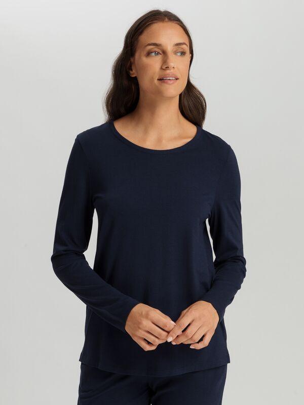 HANRO Sleep & Lounge Langarm-Shirt