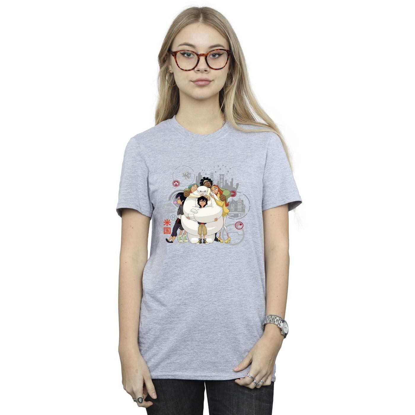 Disney Big Hero 6 Bedrucktes T-Shirt