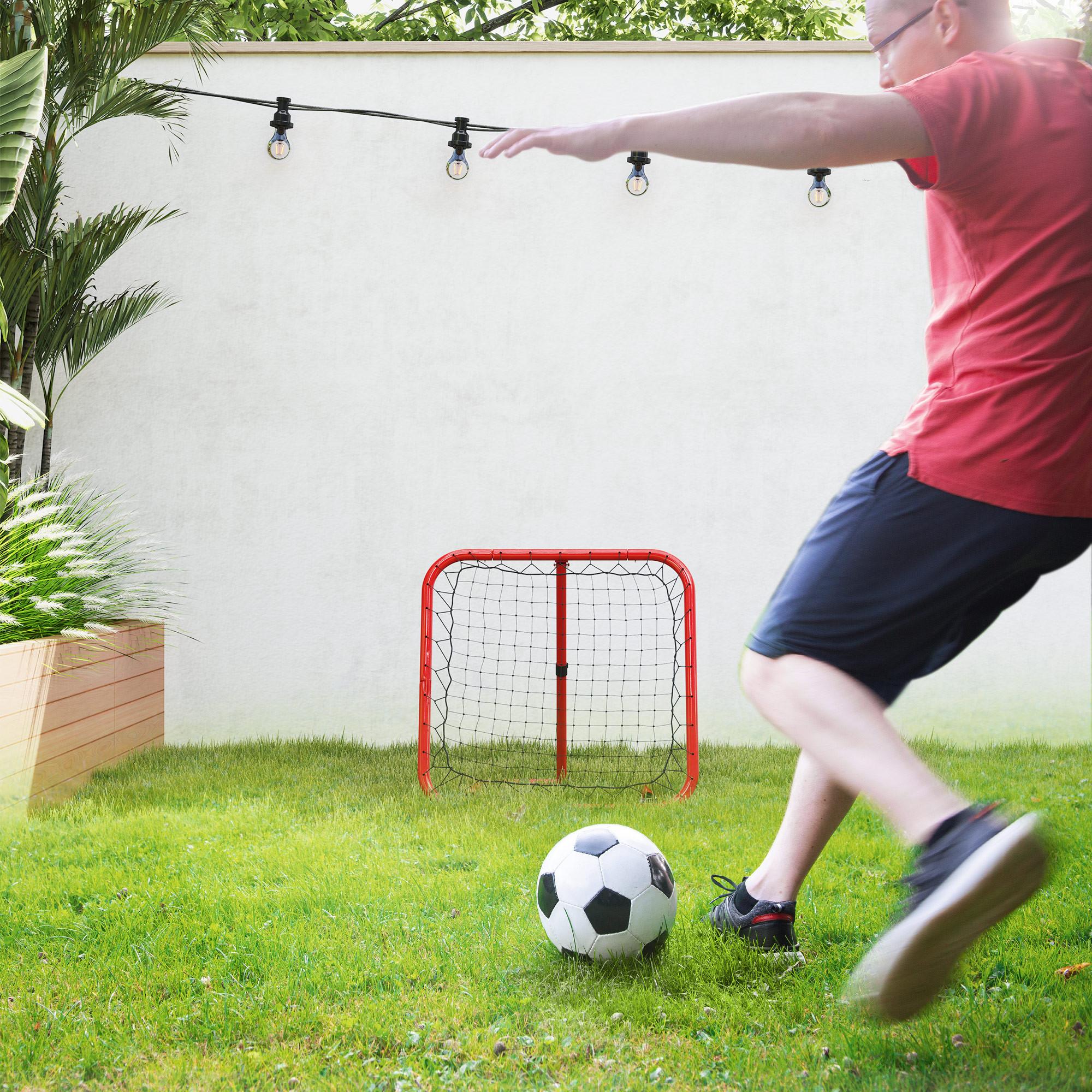 HOMCOM Fußball Rebounder