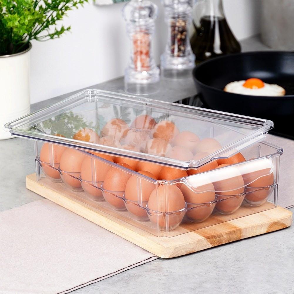B2X Eieraufbewahrung mit Deckel – für 24 Eier