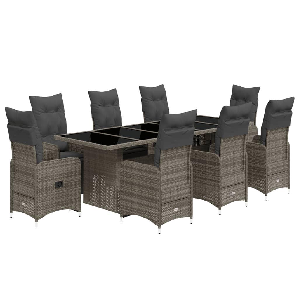 VidaXL Bistro set poly-rattan