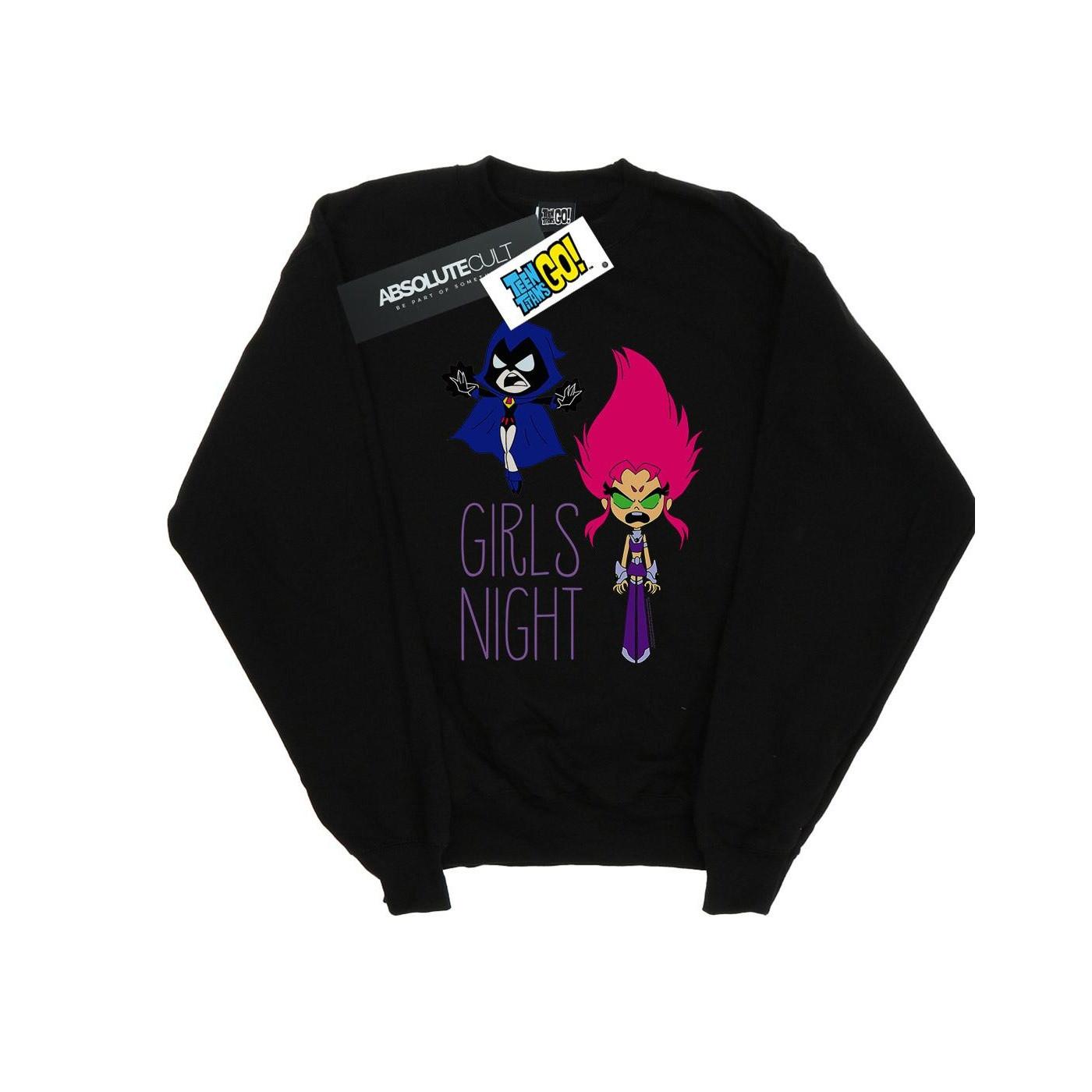 DC COMICS Teen Titans Go Girls Night Sweatshirt