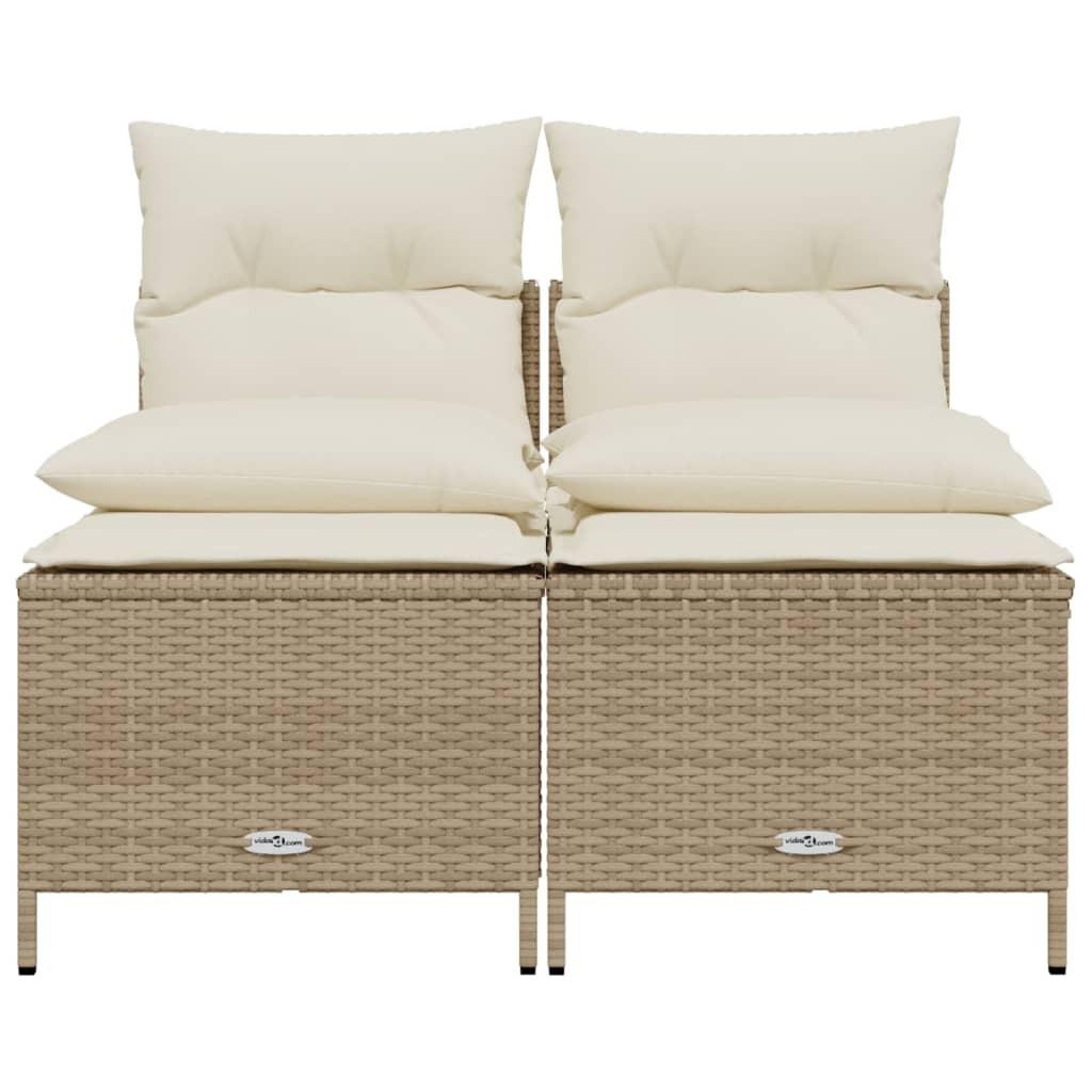 VidaXL Garten sofagarnitur poly-rattan