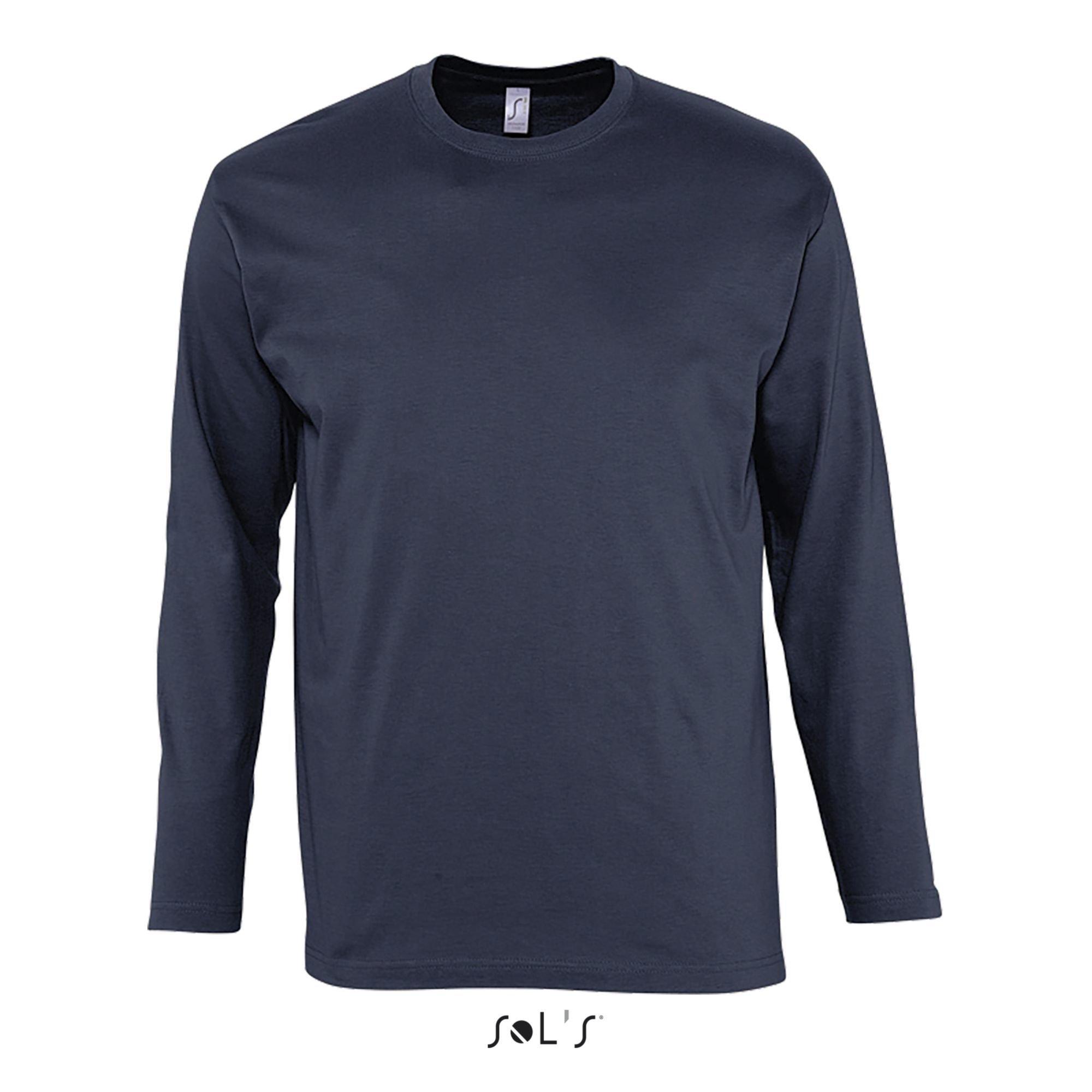SOLS Monarch Langarm T-Shirt