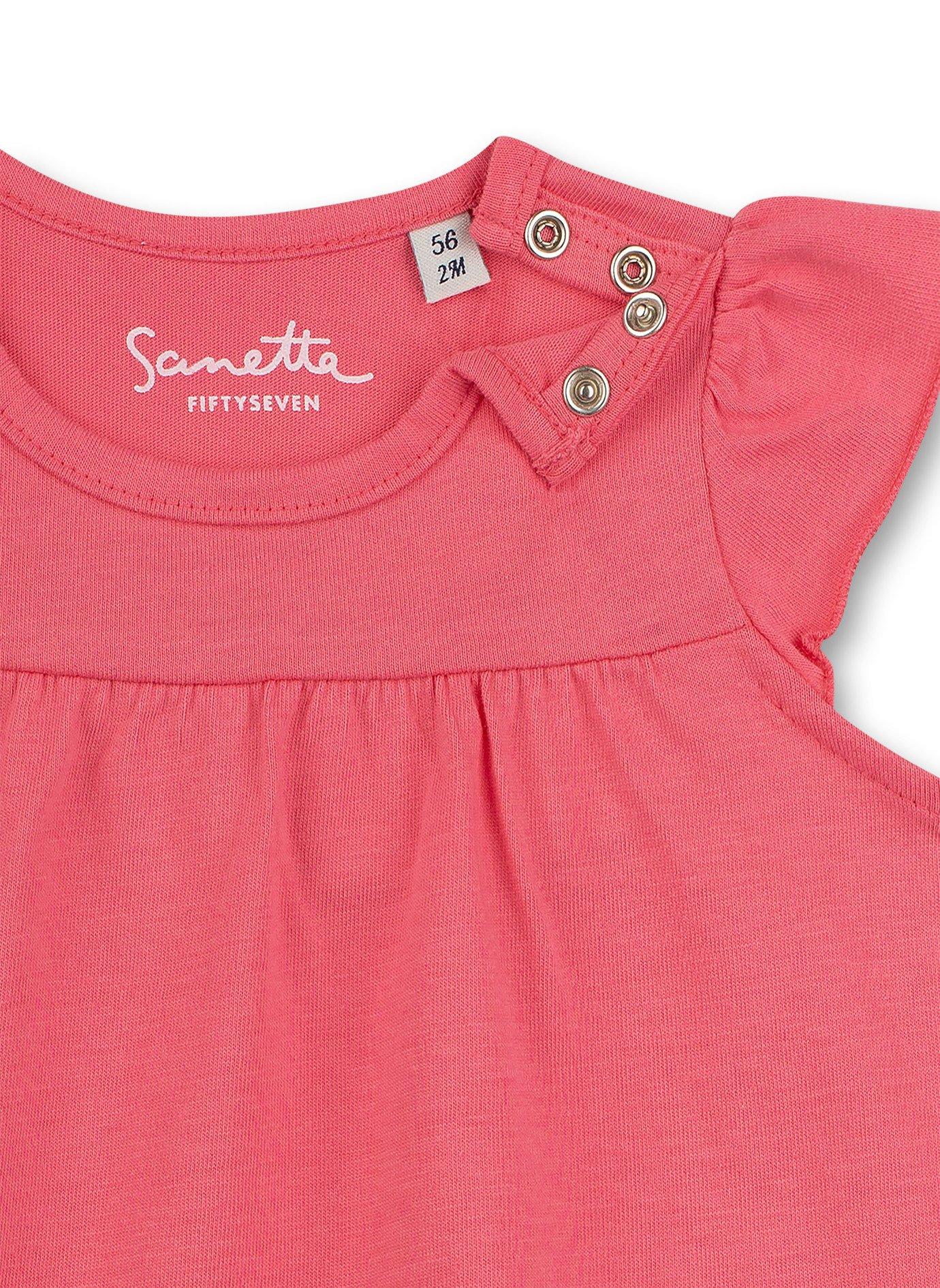 Sanetta Fiftyseven Baby Mädchen T-Shirt Pink Free Bird