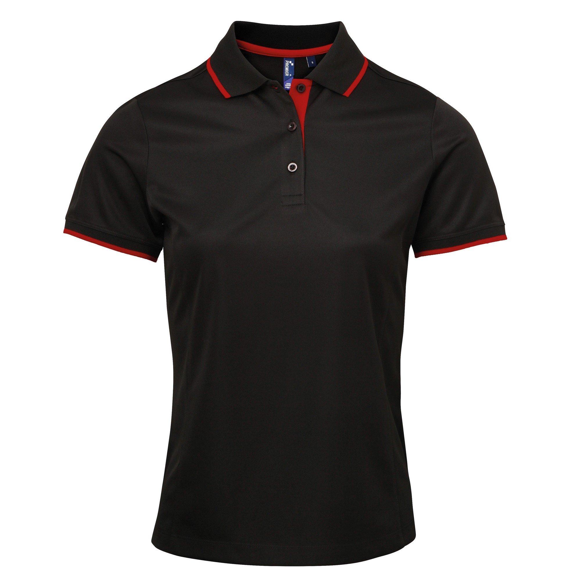 PREMIER CoolKaro Kontrast Polo Shirt