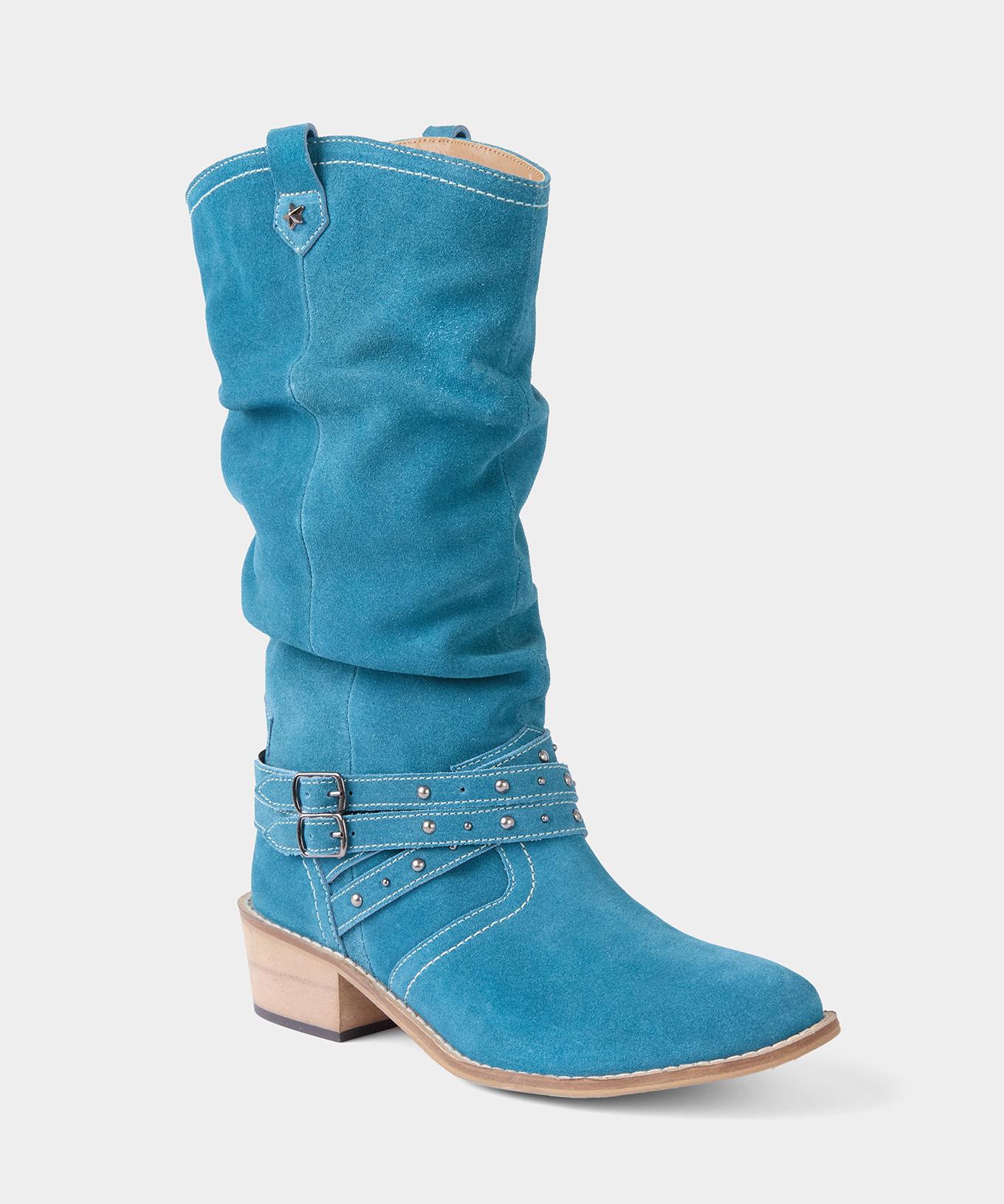 Joe Browns Western-Wildleder-Slouch-Stiefel