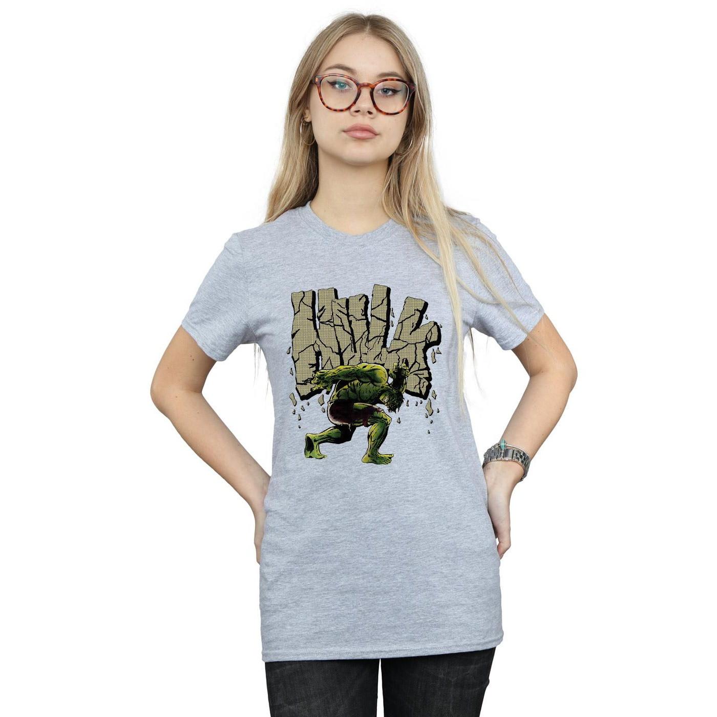 MARVEL Hulk Crushed Logo T-Shirt