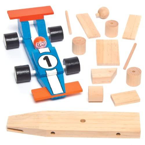 Activity-board Rennauto-Bastelsets aus Holz für Kinder zum Basteln und Dekorieren