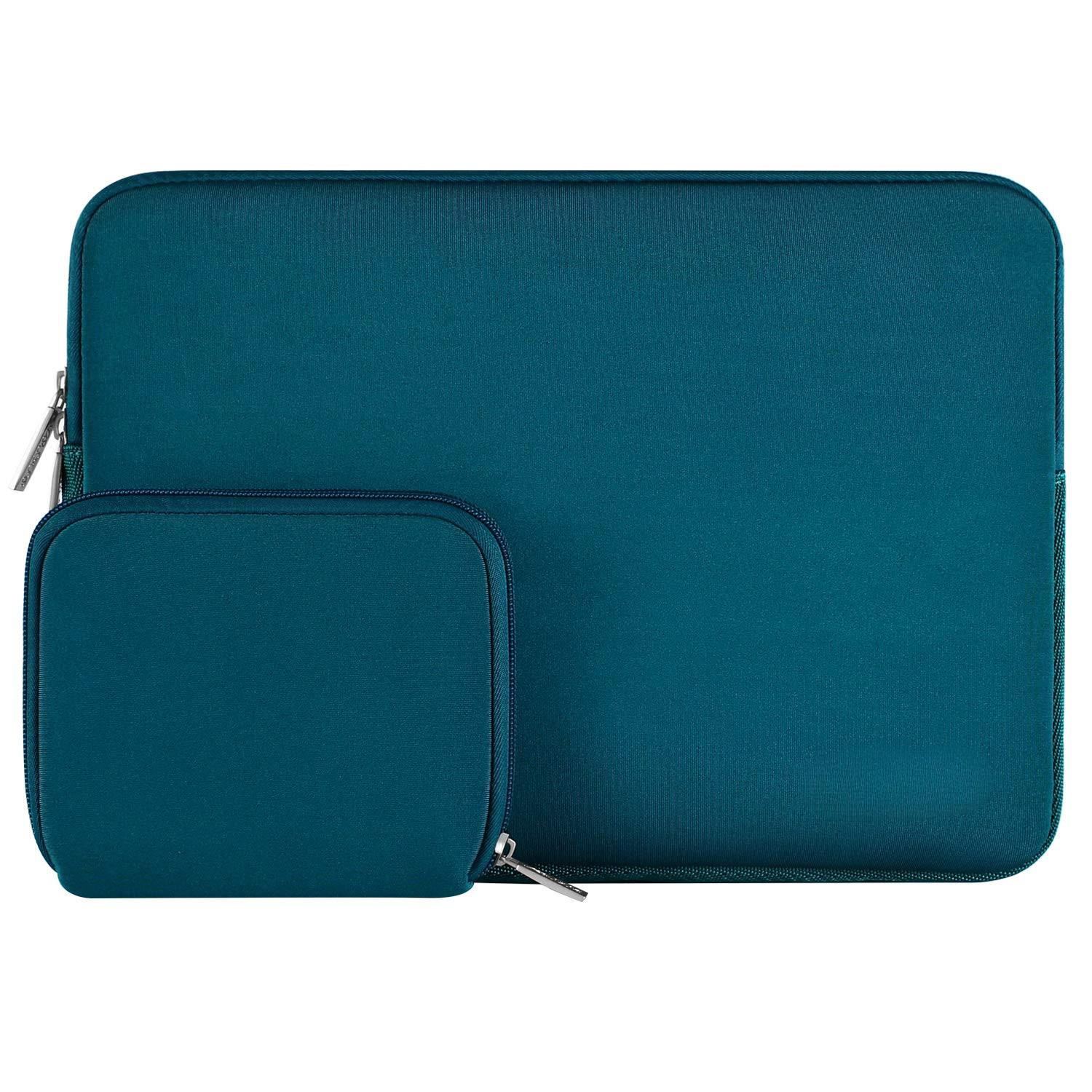 Only-bags.store Laptop Sleeve Tasche Kompatibel Notebook Neoprenhülle mit kleiner Tasche
