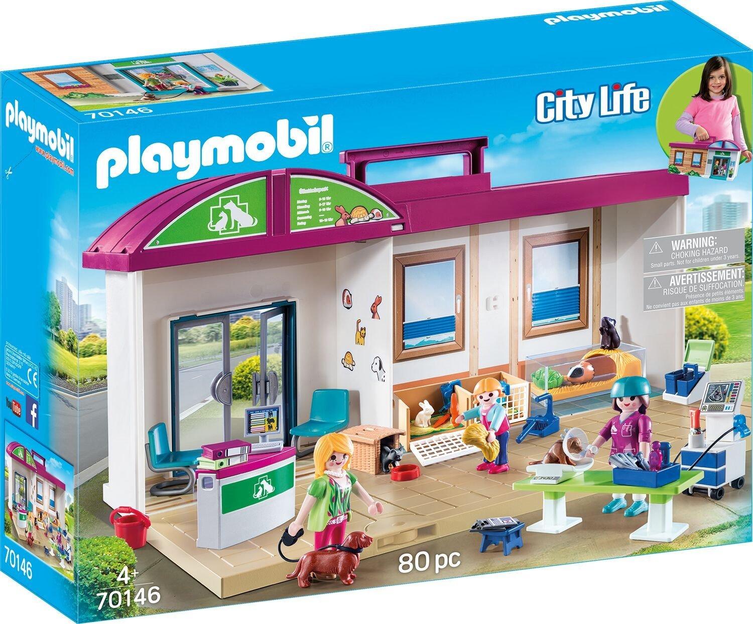 Playmobil 70146 Mitnehm-Tierklinik