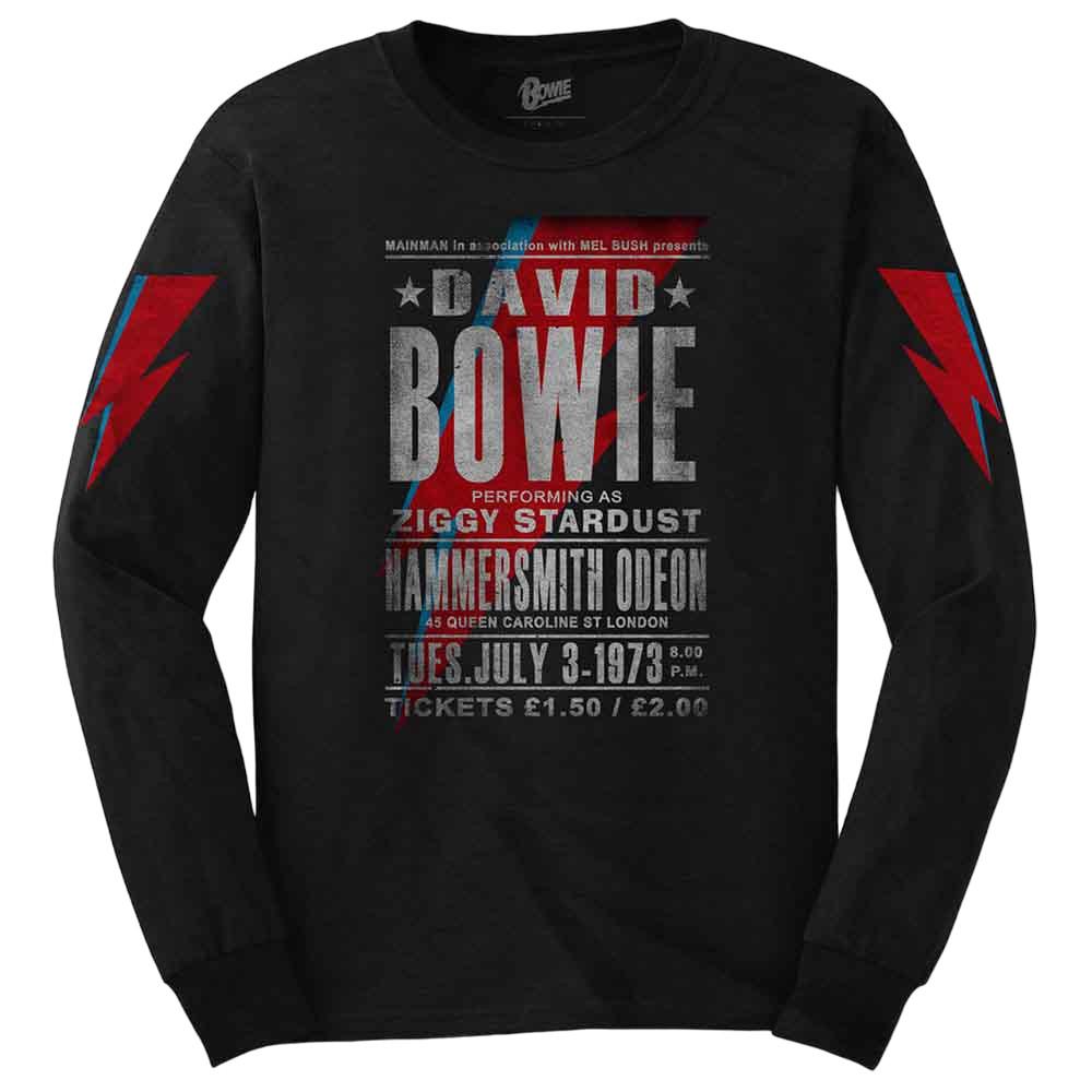 David Bowie Hammersmith Odeon Langärmliges T-Shirt