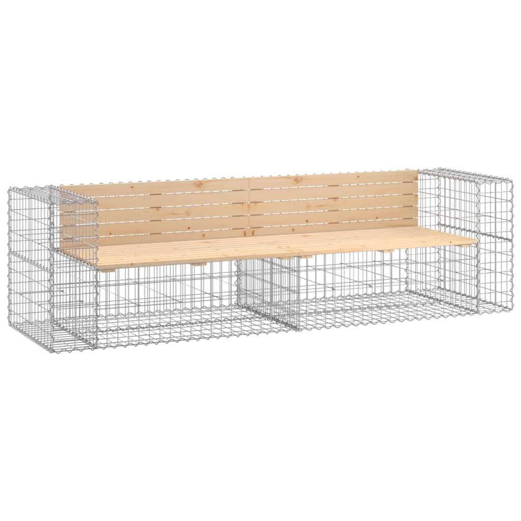 VidaXL Gartenbank kiefernholz
