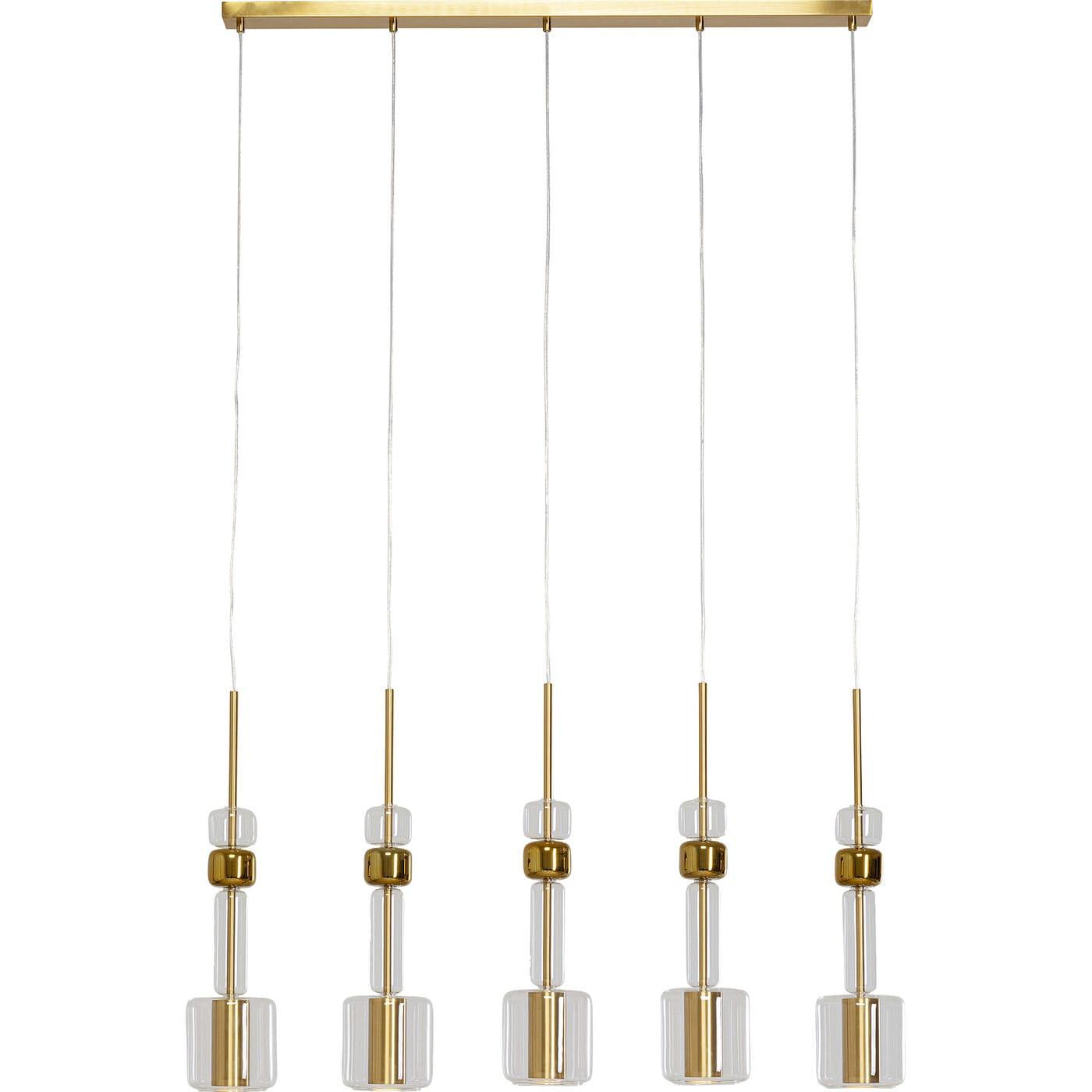 KARE Design Hängeleuchte Candy Bar gold 103