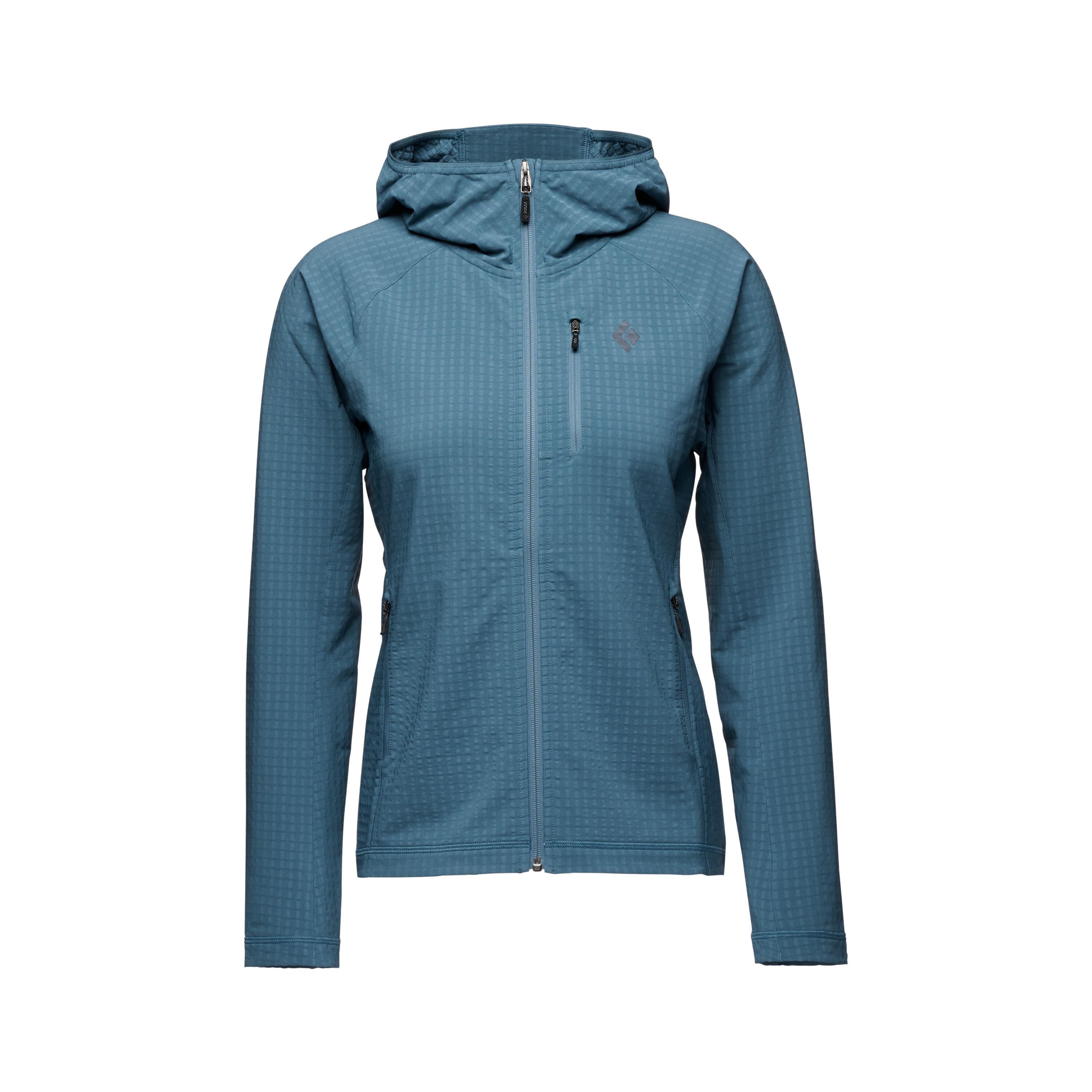Black Diamond hoodie damen coefficient storm fz