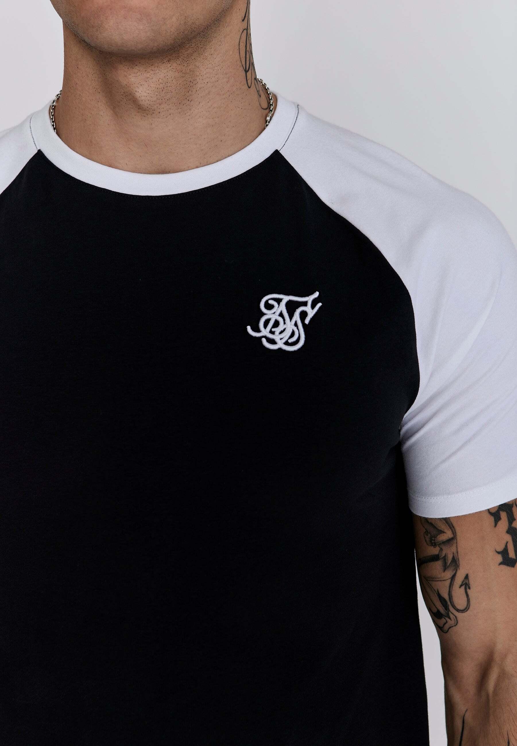 Sik Silk Raglan Kurzarm T-Shirt