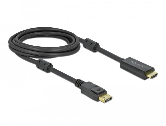 DeLock Kabel DisplayPort - HDMI, aktiv DisplayPort - HDMI
