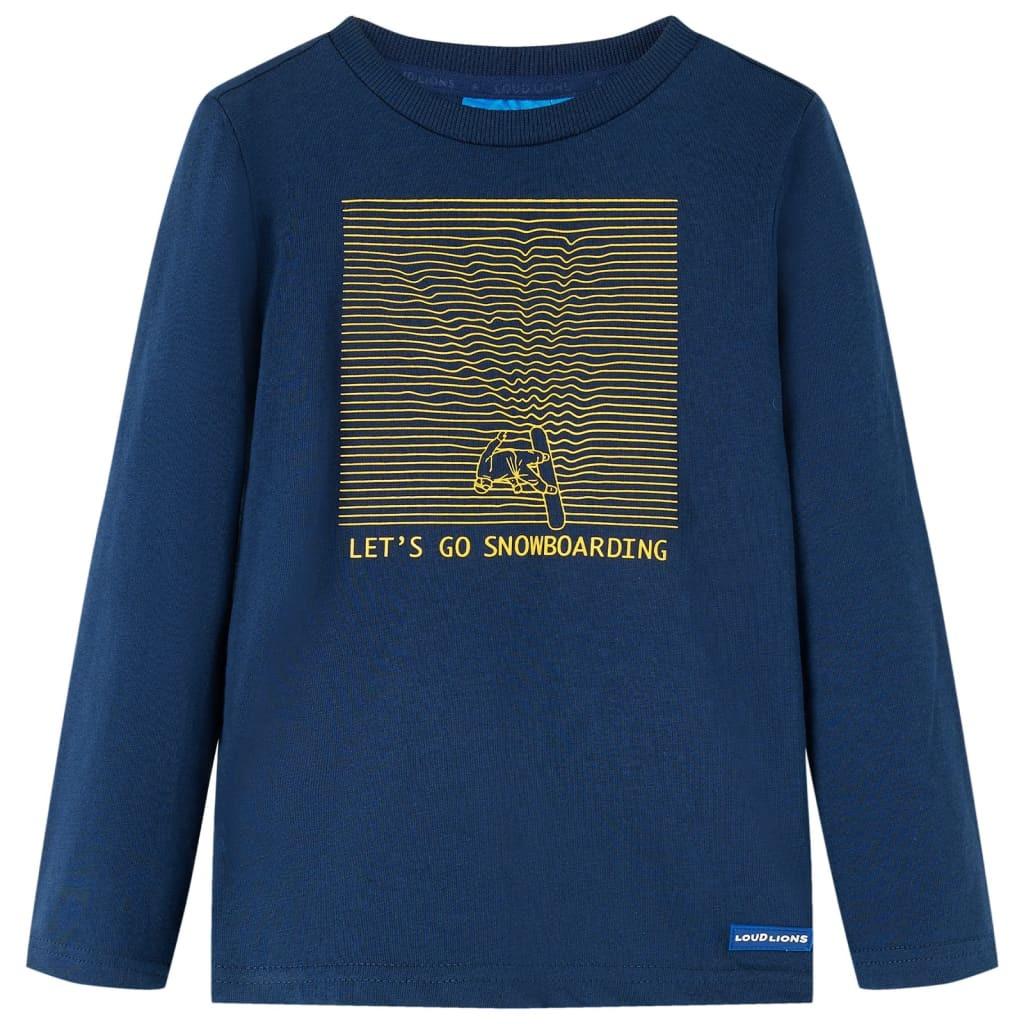 VidaXL Kinder langarmshirt baumwolle