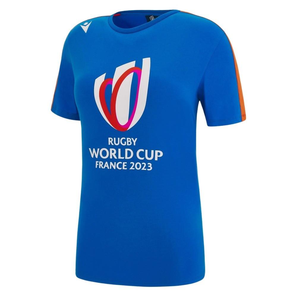 macron RWC France 2023 Polycotton T-Shirt für Damen